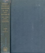 A Greek-English Lexicon of the New Testament and Other Early Christian Literatur - £35.44 GBP