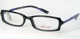 Kaos Sixty Five 1 Black /ROYAL Purple Eyeglasses Glasses 50-17-138mm (Notes) - £58.32 GBP