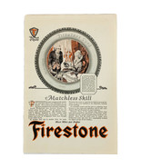 Vintage 1923 Firestone Cord Automobile Auto Car Tires Print Ad - €5,68 EUR