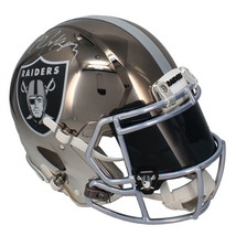 Bo Jackson Autographed Raiders Chrome Authentic Helmet Beckett &amp; GDL LE 34/34 - £2,120.35 GBP