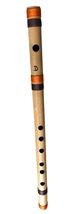 Handmade Wooden Bamboo Flute Indian Musical Instrument Bansuri Scale D nepalese  - £19.57 GBP