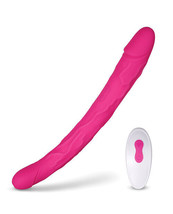 Sappho 12 Inch Vibrating Double Ended Dildo Remote Control Rechargeable Cock - £78.84 GBP