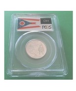 2002 P OHIO STATE QUARTER PCGS MS68 FLAG HOLDER - $34.95