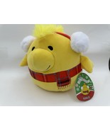 Squishmallows 8&quot; Inch Plush Peanuts Woodstock with Red Scarf &amp; Earmuffs ... - $372.66 MXN