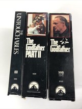 Mafia lot The Godfather part 1 part 2 and the Untouchables VHS set of 5 ... - £5.42 GBP
