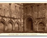 Melrose Abbey Southeast Angolo Di Chiostro Melrose Scozia Unp DB Cartoli... - $9.03