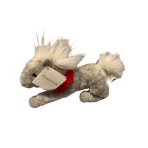 New Wells Fargo Plush Horse Gray Shamrock Stuffed Animal Doll Toy 14 in Length - $9.15