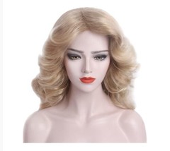 STfantasy 70s Feathered Wigs Disco Costume Blonde Natural for Women Lot ... - £13.55 GBP