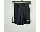 Adidas Climalite Women&#39;s Athletic Shorts Size S Black Drawstring TH21 - $8.41