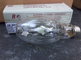 GE 12598 MVR150/U/MED 150W Metal Halide Multi Vapor Light Bulb E26 BD17 ... - £10.24 GBP
