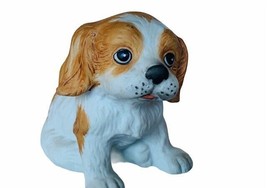 Retriever spotted lab Figurine vtg miniature puppy dog gift decor Homco puppies - £14.20 GBP