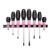 WORKPRO Magnetic Screwdrivers Set, 8-piece Pink Hand tools for Womens, Includes  - £31.63 GBP