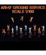 Complete Your Gundam Hangar Setup with 1/100 ARMY GROUND SERVICE Crew (2... - $28.50