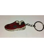 C-CAP Tennis Shoe Sneaker Keychain Metal Double Sided N Navy Blue Side R... - $441.71 MXN