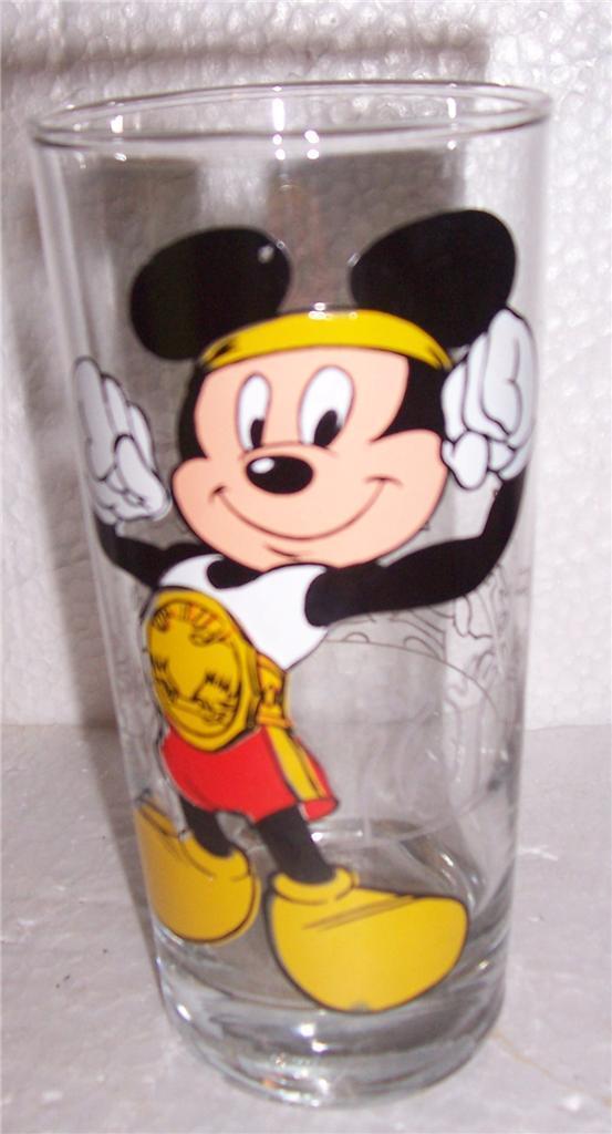 Walt Disney Productions Mickey Mouse Collectible Large Paraglazed Glass Tumbler - $24.99