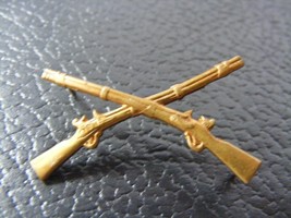 WW2 infantry officers collar pin     h - $24.74