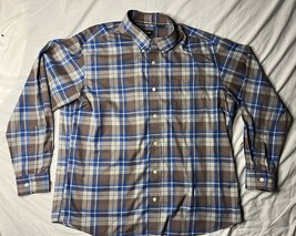 Orvis Shirt Men’s Size XL Long Sleeve Button Down Stripped Plaid Multi C... - $294.44 MXN