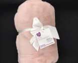 Parent&#39;s Choice Pink Plush Baby Blanket Sherpa Walmart - £40.20 GBP