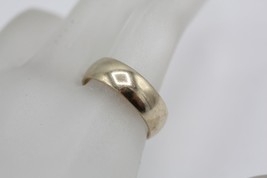 Fine 14K Yellow Gold 6mm Plain Wedding Band Ring Size 7.25 - $446.09 CAD