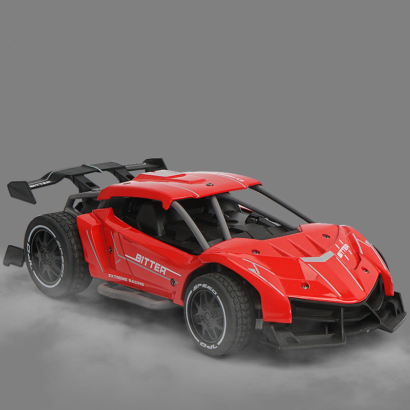 Remote control car high-speed four-wheel drive alloy off-road wireless charging