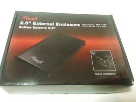 Rosewill 2.5&quot; IDE to USB External Enclosure 480 MB/s LED Black RX81U-ES-... - $19.79