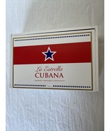La Estrella Cubana 5 x 50 Empty Wood Cigar Box 9.75&quot; x 6.5&quot; x 2.5&quot; - $10.96 CAD