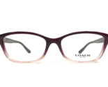 Coach Eyeglasses Frames HC6159U 5622 Purple Pink Eggplant Rose Fade 54-1... - $79.26