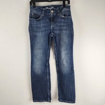 Women&#39;s Wrangler Boot Cut Low Rise Stretch Blue Jeans 09MWZDO 7x30 Actua... - £11.67 GBP
