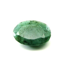 3.4Ct Naturel Vert Émeraude ( Panna ) Coupe Ovale Commercial Grade I3 Gemme - £14.42 GBP