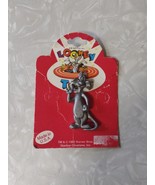 New Old Stock - LOONEY TUNES - Pewter Sylvester Cat 1992 Pin Warner Bros - $6.79