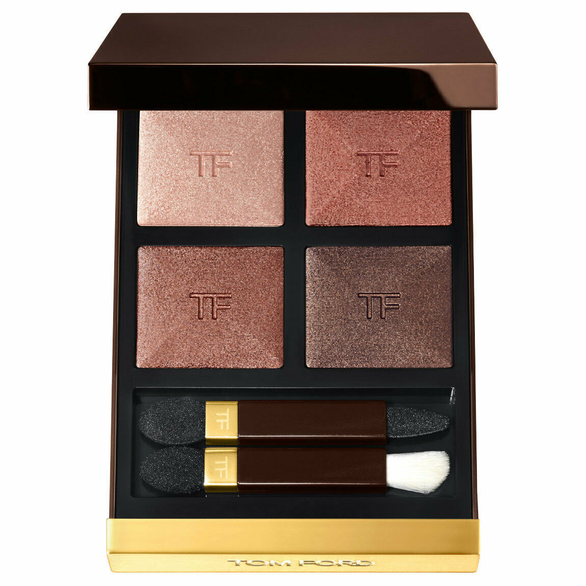 Primary image for TOM FORD Eye Color Eye Shadow Quad Palette BODY HEAT 03 Peach Taupe Brown BOXED