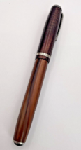 Vintage Esterbrook Fountain Pen 2668 Nib Brown Copper Marble - $27.50