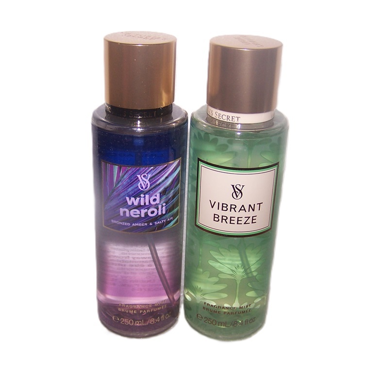 Vibrant Breeze Wild Neroli Fragrance Mist 8.4 oz Set of 2 Victoria's Secret