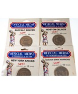 Four Official NBA Medal 39MM Bronze By World SPORTS Mint-
show original ... - $1,863.55 MXN