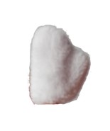 2015 MGA Bratz Snowkissed Yasmin Single White Furry Mitten Glove Winter - $92.97 MXN