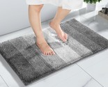 Bathroom Rugs Mat, Luxury Soft Comfortable Plush Absorbent Microfiber Ba... - $20.99