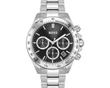 HB1502614 Hugo Boss Damen-Armbanduhr, analog, Edelstahl, schwarzes... - $119.64