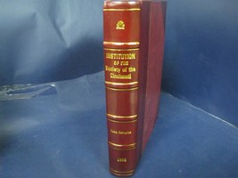 Institution of the Society of the Cincinnati formed by the officers of the Ameri - £90.67 GBP