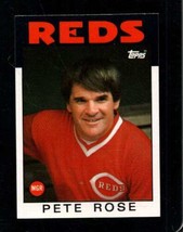 1986 Topps #741 Pete Rose Nmmt Reds Mg - £4.24 GBP