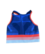 LNDR Activewear Athletic Gorp Pullover Racerback Sports bra XS/S Red Blue - $28.48