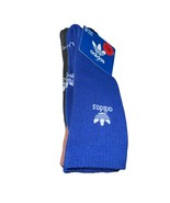 Men&#39;s /L adidas ORIGINALS 3-pack Crew Socks trefoil logo Retro 3-Stripes... - $14.36