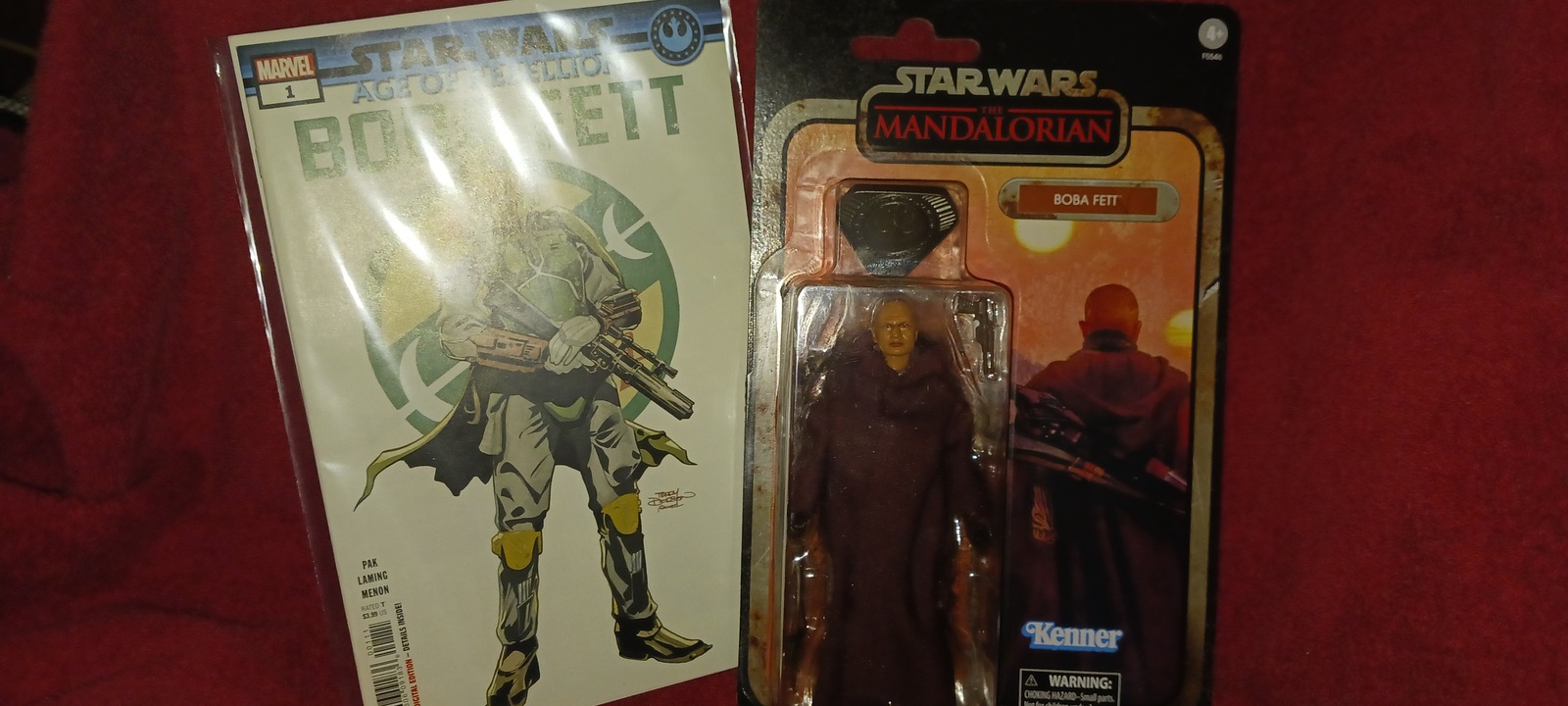 THE BOBA FETT COLLECTION/AGE OF REBELLION #1&amp; THE MANADLORIAN-BOBA FETT ... - $21.99