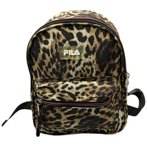 Nwt Fila Msrp $64.99 Amador Animal Print School Sport Women&#39;s Black Backpack - £17.98 GBP