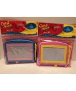 Spin Master Etch A Sketch Doodle Lot of 4 Red Green Blue Pink AA - $24.75