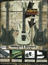 Schecter 2008 Blackjack ATX Series C-1 FR C-7 guitars ad 8 x 11 advertisement - £3.38 GBP