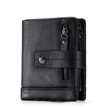 2022 New Leather Vintage Men And Women Wallets Multi-card Position Wallet Card H - £31.22 GBP