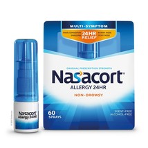 Nasacort Allergy 24HR Nasal Spray (60 Sprays, .37 Oz).. - $25.73
