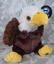 Webkinz 8&quot; Plush American Bald Eagle HM214 Rare Retired - No Code - £6.17 GBP