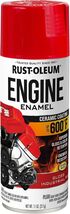 Rust-Oleum Engine Enamel Gloss Industrial Red 11oz 600°F High Heat 366432 - $18.61