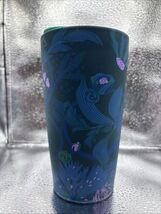 Starbucks Ceramic Blue Green Rising Floral  Coffee Tumbler 12 fl oz - $19.80